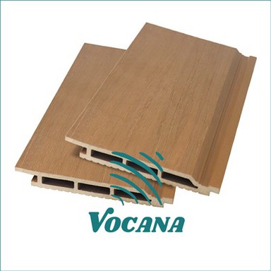 Snöbeständig exteriör WPC-beklädnad av europeisk lägenhet