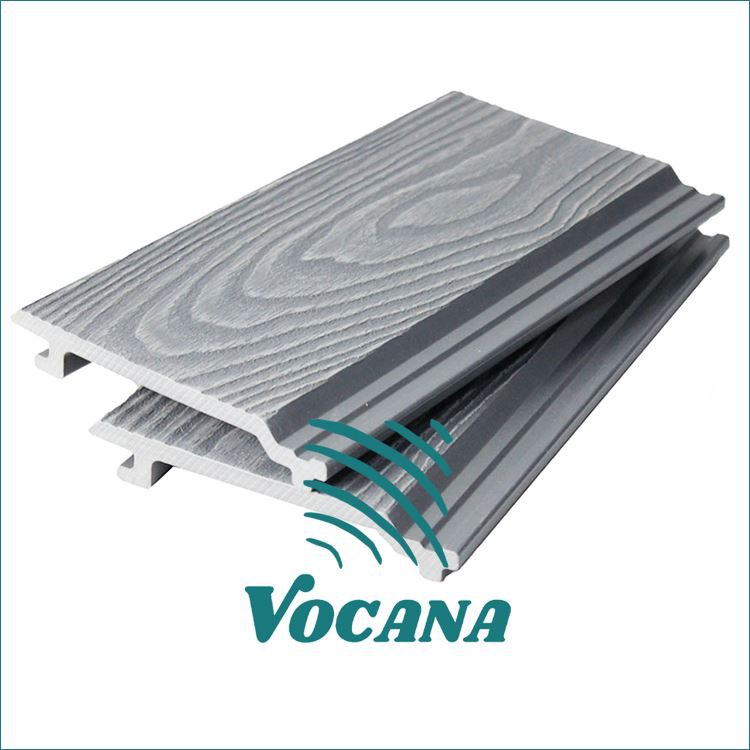 Väderbeständig WPC -väggsspår